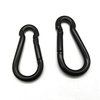Black E-Coating Carbon Steel Carabiner Spring Snap Hook Carabiner