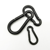 Black E-Coating Carbon Steel Carabiner Spring Snap Hook Carabiner