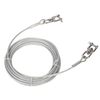 Stainless Steel Cable Lead Made of Coated Wire Durable Rope Chew Resistant Pet Dog Leash for Dogs