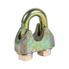 Yellow Zinc Plated DIN1142 Malleable G450 Wire Rope Clip