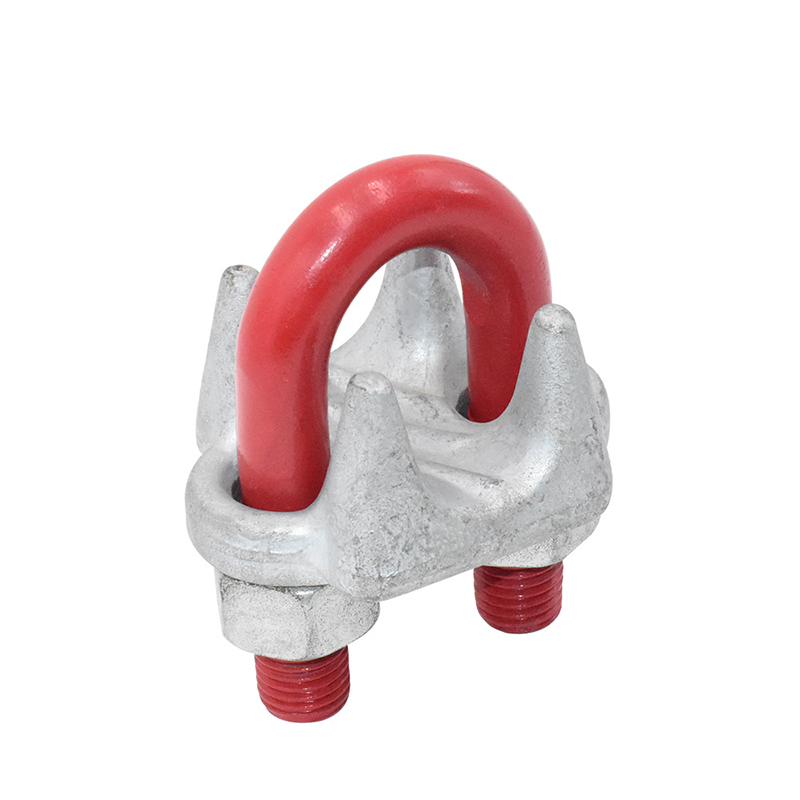 Wire rope clamp Heavy Duty US type Drop Forged Steel G450 Wire Rope Clip G-450 Cable Clamp