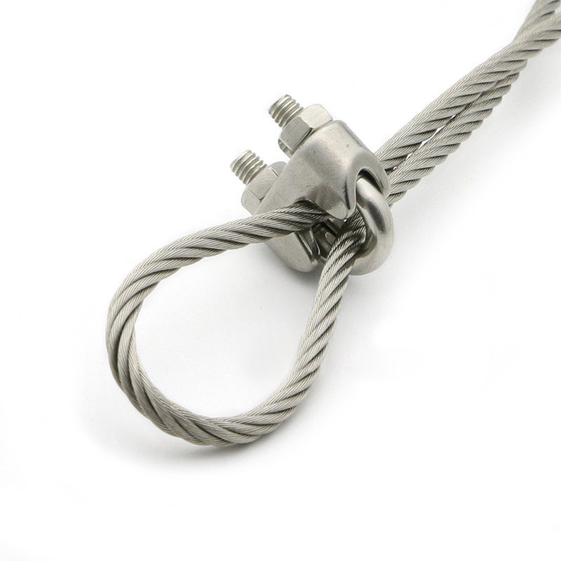 Stainless Steel Wire Rope Sling with Eye Loop Both End