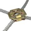 Factory Price Galvanized Steel Wire Rope Net Clip Wire Rope Mesh Clamp