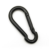 Black E-Coating Carbon Steel Carabiner Spring Snap Hook Carabiner