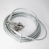 Stainless Steel Cable Lead Made of Coated Wire Durable Rope Chew Resistant Pet Dog Leash for Dogs